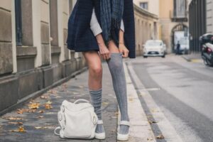 З чим носити високі гольфи